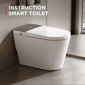 PSMG740Good Smart Toilet Deodorizing and Silent Smart Toilet for Bedrooms Dedicated to the Bathroom. Instant deodorization water curtain purifica (PSMG740Good: PSMG740Better)